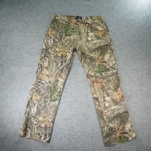 Realtree Pants Mens 32x32 amouflage Edge Straight Hunting Workwear Y2K